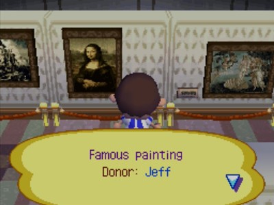 Famous painting. Donor: Jeff.