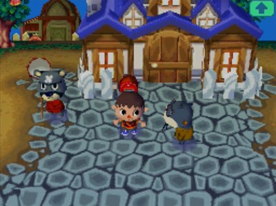 Curt and Lyle meet me outside my house.