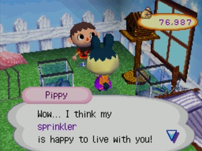 Pippy: Wow... I think my sprinkler is happy to live with you!