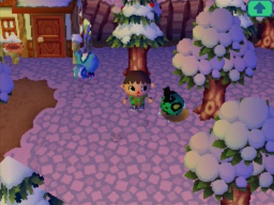 Frobert falls into a pitfall.