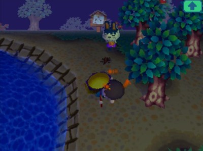 Jeff passes out after being attacked by a scorpion.