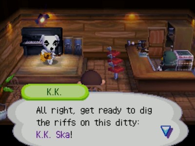 K.K.: All right, get ready to dig the riffs on this ditty: K.K. Ska!