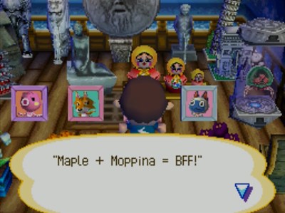 Quote on Maple's pic: Maple + Moppina = BFF!