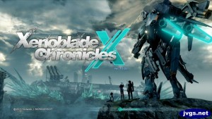Xenoblade Chronicles X title screen.