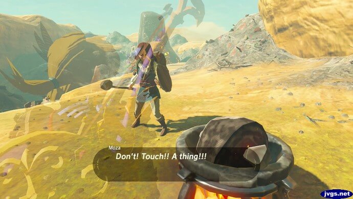 Moza: Don't! Touch!! A thing!!!