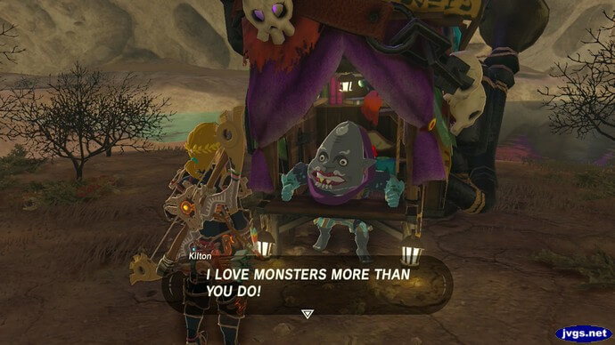 Kilton: I LOVE MONSTERS MORE THAN YOU DO!