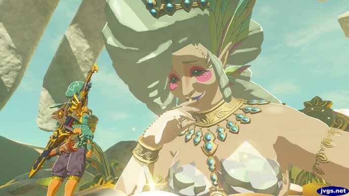 The Great Fairy Tera in Zelda: Breath of the Wild.