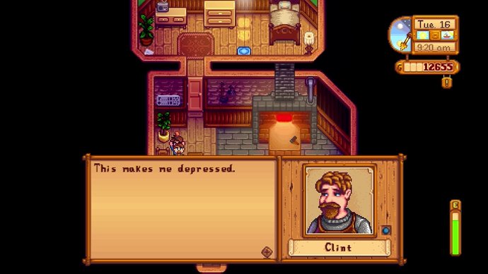 Clint: This makes me depressed.