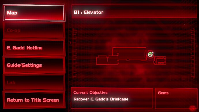 The Virtual Boo map screen in Luigi's Mansion 3.