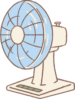 Image of a fan.