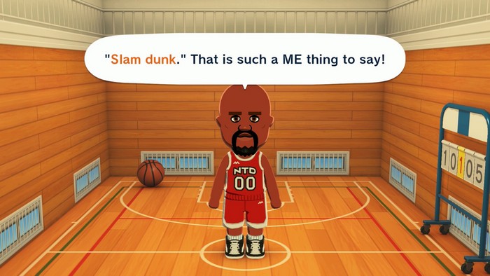 Shaq: Slam dunk. That is such a ME thing to say!