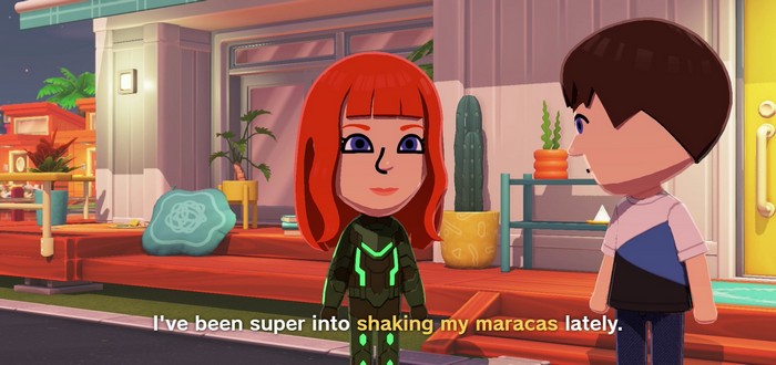 Elly: I've been super into shaking my maracas lately.