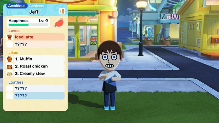 Jeff makes a face after eating his worst food.