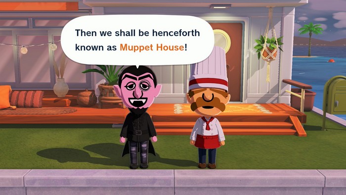 The Count: Then we shall be henceforth known as Muppet House!