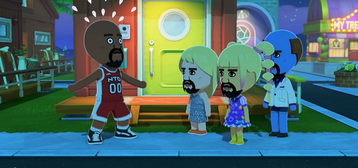 Miss Piggy, Crystal, and Tobias all have Shaq's face.