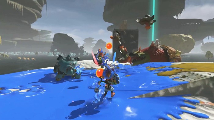 Splatoon Raiders screenshot.