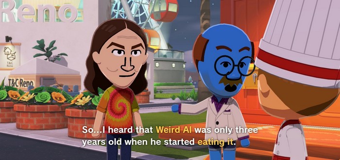 Tobias: So...I heard that Weird Al was only three years old when he started eating it.