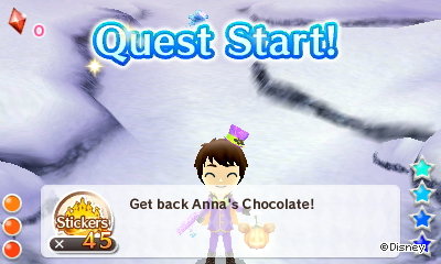 Quest Start! Get back Anna's chocolate!