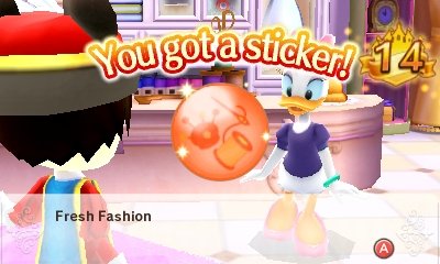 You got a sticker! Fresh Fashion.