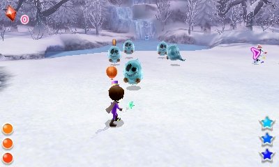 An action quest in the Frozen world in Disney Magical World 2.