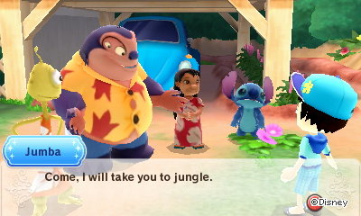 Jumba: Come, I will take you to the jungle.
