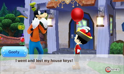 Goofy: I went and lost my house keys!