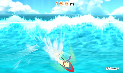 Surfing in Disney Magical World 2.