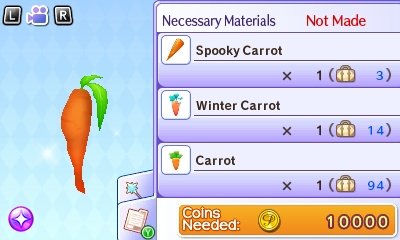 The carrot wand in Disney Magical World 2.