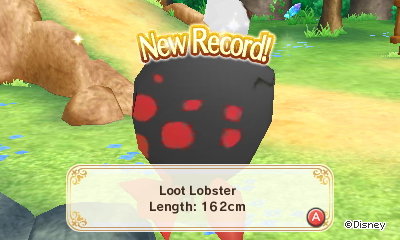 New Record! Loot Lobster. Length: 162 cm.