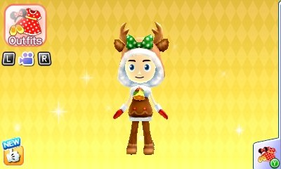 The reindeer outfit in Disney Magical World 2.