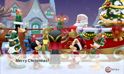 Santa: Merry Christmas. Disney Magical World 2.