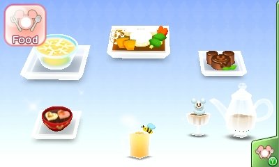 The winter themed foods in Disney Magical World 2.