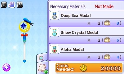 The Donald Star Wand in Disney Magical World 2 for 3DS.