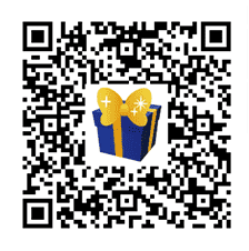 A QR code that unlocks some New Year items in Disney Magical World 2.