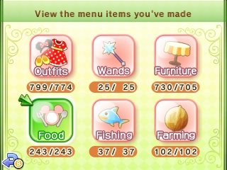 Food: 243/243