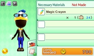 The Donald character shades in Disney Magical World 2.