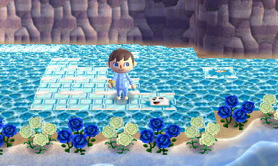 The beach in the New Leaf dream town of Sutton.