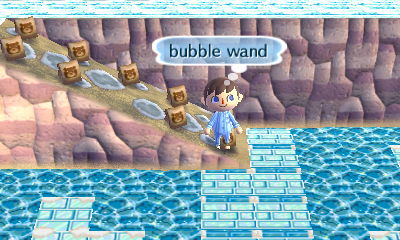 A bunch of handheld goodies in the New Leaf dream town of Sutton.