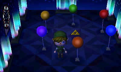 The Chamber of Sages in the Zelda themed dream town of Termina.