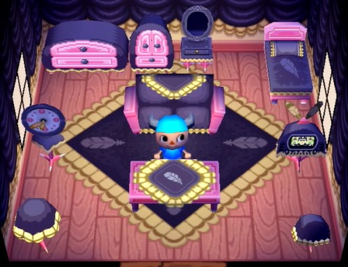 The complete harvest furniture set acquired from Franklin during the Harvest Festival.