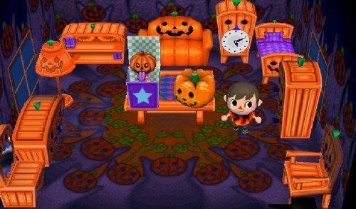 The complete spooky furniture set acquired from Jack on Halloween.