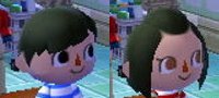 Animal Crossing New Leaf Hair Guide English