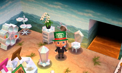 A summit wall and western desert.