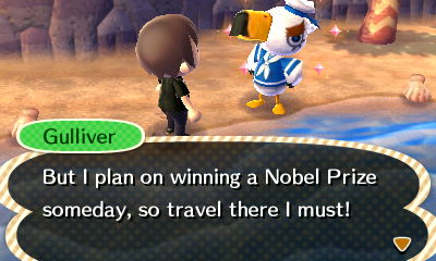 Gulliver Nobel prize Sweden ACNL