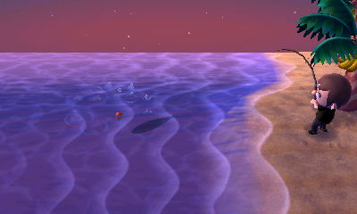 Fishing in Animal Crossing: New Leaf