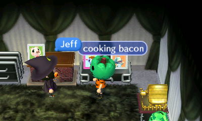 Jeff: Cooking bacon.
