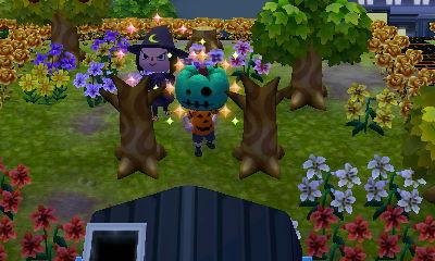 Using the pride emotion by my dead trees.