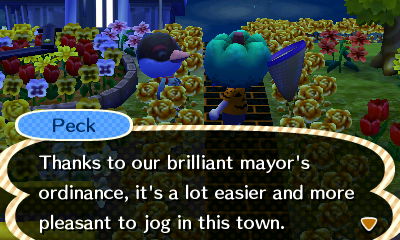 Peck: Thanks to our brilliant mayor's ordinance, it's a bit easier and more pleasant to jog in this town.