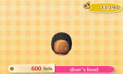 Diver's hood: 600 bells