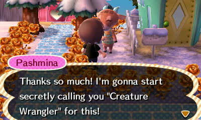 Phasmina: I'm going to start calling you Creature Wrangler!